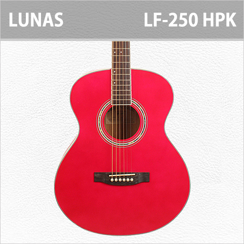 [당일배송] 루나스 LF-250 HPK - 플로라 / Lunas LF250 HPK - FLORA / 루나스 여성용 입문용 추천 컬러 통기타