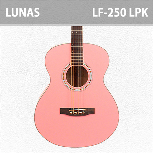[당일배송] 루나스 LF-250 LPK - 플로라 / Lunas LF250 LPK - FLORA / 루나스 여성용 입문용 추천 컬러 통기타