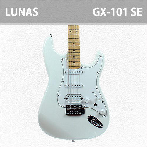 [당일배송] 루나스 GX-101 스페셜 에디션 / Lunas GX101 Special Edition / 루나스 입문용 추천 일렉기타 / WH(화이트)
