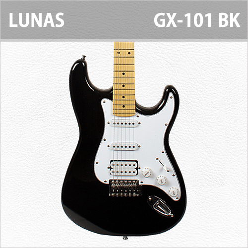 [당일배송] 루나스 GX-101 BK / Lunas GX101 BK / 루나스 입문용 추천 일렉기타