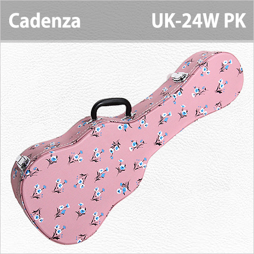[당일배송] 카덴자 UK-24W 핑크 / Cadenza UK-24W Pink / 카덴자 콘서트 우쿨렐레/우크렐레 하드케이스