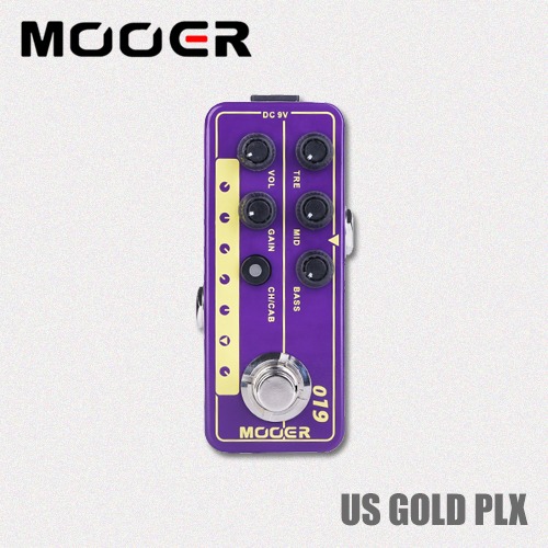 무어 오디오 Micro Preamp 019 - US GOLD PLX (Based on Marshall Plexi 50) 이펙터 / 당일배송