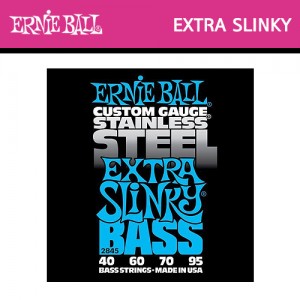 어니볼(ErnieBall) Stainless Steel Electric Extra Slinky Bass (040-095) / 2845 / 베이스기타줄 / 베이스기타스트링