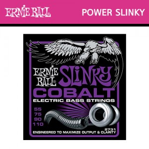 어니볼(ErnieBall) Cobalt Power Slinky Bass (055-110) / 2731 / 베이스기타줄 / 베이스기타스트링