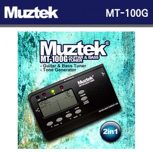 뮤즈텍(Muztek) MT-100G / MT100G / 톤 제너레이터 / 기타 베이스 튜너