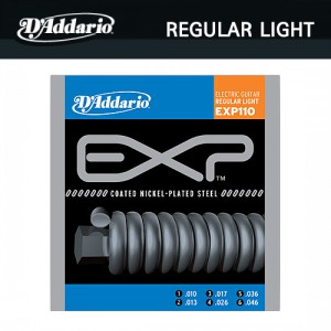 다다리오(Daddario) EXP110 Regular Light (010-046) / EXP-110 / 일렉기타줄 / 일렉기타스트링