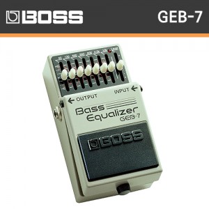 보스 이펙터 베이스 이퀄라이져 GEB-7 / BOSS Bass Equalizer GEB7 / 베이스 페달 이펙터