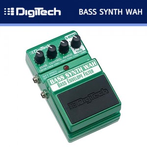 디지테크 이펙터 베이스 신스 와우 베이스 언벨롭 필터 / Digitech BASS SYNTH WAH Bass Envelope Filter / 베이스 페달 이펙터