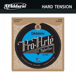 다다리오(Daddario) Pro-Arte Nylon Hard Tension / EJ46 / 클래식기타줄 / 클래식기타스트링