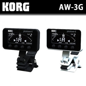 코르그(KORG) PitchHawk-G AW-3G / PitchHawk G AW3G / 다양한 컬러 / 크로매틱 클립 튜너