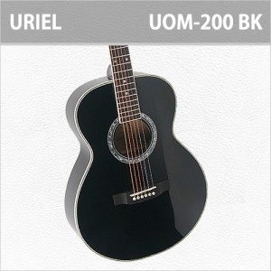 [당일배송] 유리엘 UOM-200 / Uriel UOM200 / 블랙(BK) / 여성용 입문용 추천 컬러 통기타