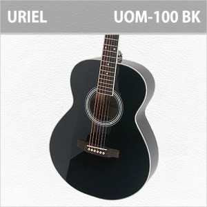 [당일배송] 유리엘 UOM-100 / Uriel UOM100 / 블랙(BK) / 여성용 입문용 추천 컬러 통기타
