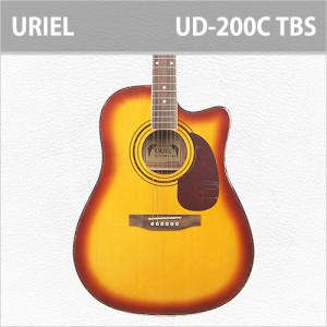 [당일배송] 유리엘 UD-200C / Uriel UD200C / 타바코선버스트(TBS) / 입문용 추천 컬러 통기타