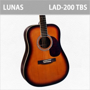 [당일배송] 루나스 LAD-200 TBS - 도로시 / Lunas LAD200 TBS - DOROCY / 루나스 입문용 추천 컬러 통기타