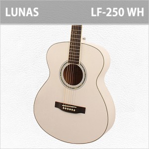 [당일배송] 루나스 LF-250 WH - 플로라 / Lunas LF250 WH - FLORA / 루나스 여성용 입문용 추천 컬러 통기타