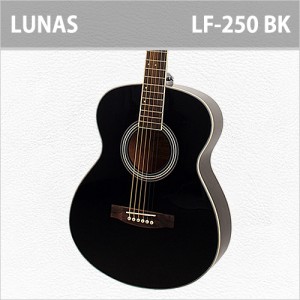 [당일배송] 루나스 LF-250 BK - 플로라 / Lunas LF250 BK - FLORA / 루나스 여성용 입문용 추천 컬러 통기타