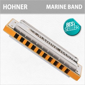 [당일배송] 호너 마린밴드 / Hohner MARINE BAND / 호너 베스트셀러 다이아토닉 하모니카 / 10홀 / 독일생산