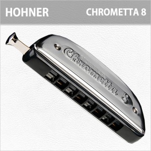 [당일배송] 호너 크로메타 8 / Hohner Chrometa 8 / 호너 크로메틱 하모니카 / 8홀 / C KEY