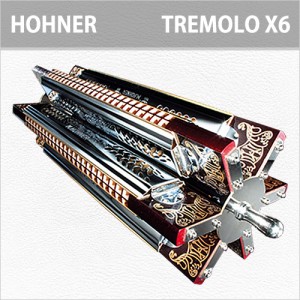 [당일배송] 호너 트레몰로 X6 / Hohner Tremolo X6 / 호너 트레몰로 6면 하모니카 / 독일생산