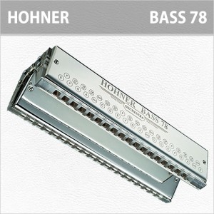 [당일배송] 호너 베이스 78 / Hohner Bass 78 / 호너 베이스 하모니카 / 독일생산