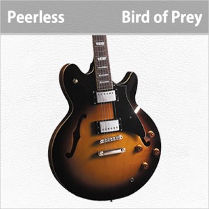 [당일배송] 피어리스 Peerless BIRD OF PREY / 피어리스 세미 할로우바디 일렉기타 / 피어리스 씬라인 세미 할로우 시리즈 / 국내생산