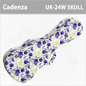 [당일배송] 카덴자 UK-24W 스컬 / Cadenza UK-24W Skull / 카덴자 콘서트 우쿨렐레/우크렐레 하드케이스