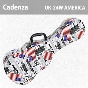 [당일배송] 카덴자 UK-24W 아메리카 / Cadenza UK-24W America / 카덴자 콘서트 우쿨렐레/우크렐레 하드케이스