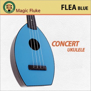 [당일배송] 매직플루크 플리블루 콘서트 / MagicFluke Flea Blue Concert / 컬러 콘서트 우쿨렐레/우크렐레