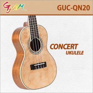 [당일배송] 꿈 GUC-QN20 / Ggum GUCQN20 / 꿈 콘서트 우쿨렐레/우크렐레 / 전판 퀼티드메이플 네추럴 / 국내생산