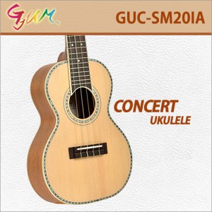 [당일배송] 꿈 GUC-SM20IA / Ggum GUCSM20IA / 꿈 탑솔리드 콘서트 우쿨렐레/우크렐레 / 국내생산