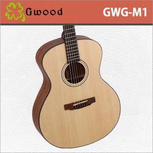 [당일배송] 지우드 GWG-M1 / Gwood GWGM1 / 국내생산 / 탑솔리드 통기타