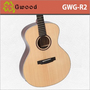 [당일배송] 지우드 GWG-R2 / Gwood GWGR2 / 국내생산 / 탑솔리드 통기타