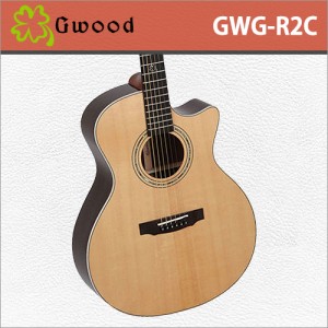 [당일배송] 지우드 GWG-R2C / Gwood GWGR2C / 국내생산 / 탑솔리드 통기타