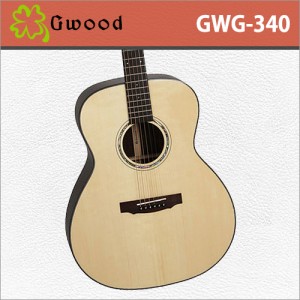 [당일배송] 지우드 GWG-340 / Gwood GWG340 / 국내생산 / 올솔리드 통기타