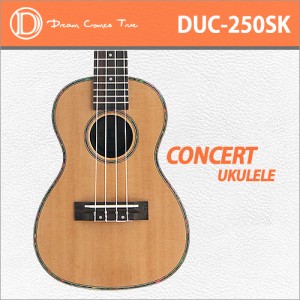 [당일배송] DCT DUC-250SK / DUC250SK / 탑솔리드 콘서트 코아 우쿨렐레/우크렐레