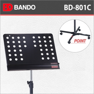 반도스탠드 BD801C / BandoStand BD-801C / 반도스탠드 악보 보면대 (바퀴포함)