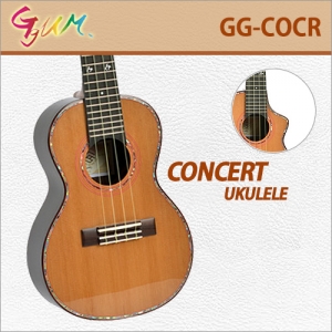 [당일배송] 꿈 GG-COCR / Ggum GGCOCR / 꿈 올솔리드 콘서트 우쿨렐레/우크렐레 / 전판 시더 / 로즈우드 측후판 / 국내생산