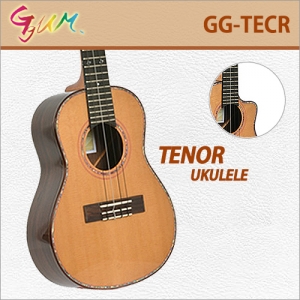 [당일배송] 꿈 GG-TECR / Ggum GGTECR / 꿈 올솔리드 테너 우쿨렐레/우크렐레 / 전판 시더 / 로즈우드 측후판 / 국내생산