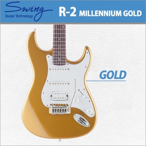 [당일배송] 스윙 R-2 밀레니엄 골드 / Swing R-2 Millennium Gold / 국내생산 / 일렉기타
