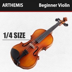 Arthemis 입문용 바이올린 1/4 사이즈 (무광) / 입문용 추천 바이올린