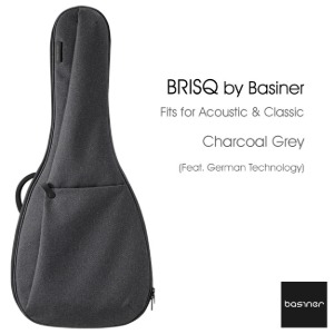 Basiner Brisq 통기타 케이스 - Charcoal Grey (AC CG)