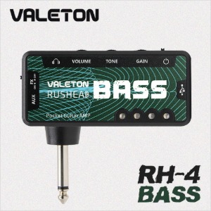 VALETON Rushead Bass / 베일톤 헤드폰 &amp; 이어폰 포켓 미니 앰프 RH-4 [당일배송]