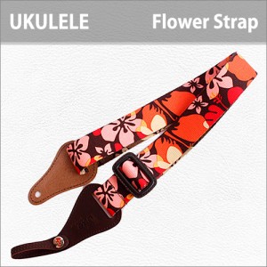 [당일배송] 우쿨렐레 플라워 스트랩 / Ukulele Flower Strap / 우쿨렐레 스트랩