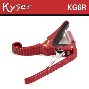 카이져(Kyser) KG6R Capo / 레드 / 어쿠스틱기타 카포 / 통기타 카포