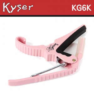 카이져(Kyser) KG6K Capo / 핑크 / 어쿠스틱기타 카포 / 통기타 카포