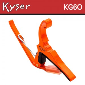 카이져(Kyser) KG6O Capo / 오렌지 / 어쿠스틱기타 카포 / 통기타 카포