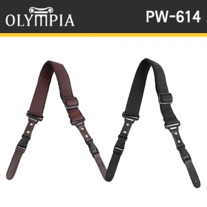 올림피아(Olympia) PW-614 / PW614 / 가죽스트랩 / 기타스트랩 / 베이스스트랩