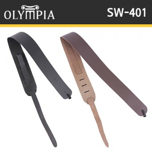 올림피아(Olympia) SW-401 / SW401 / 가죽스트랩 / 기타스트랩 / 베이스스트랩